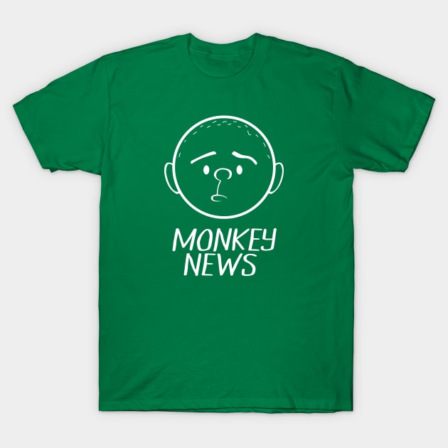 Karl Pilkington - Monkey News T-Shirt by DesignbyDarryl